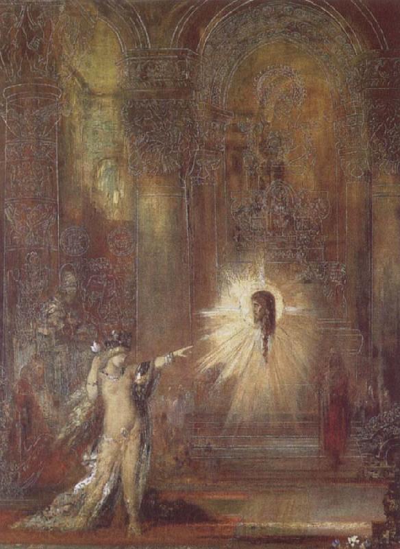 Gustave Moreau Apparition Spain oil painting art